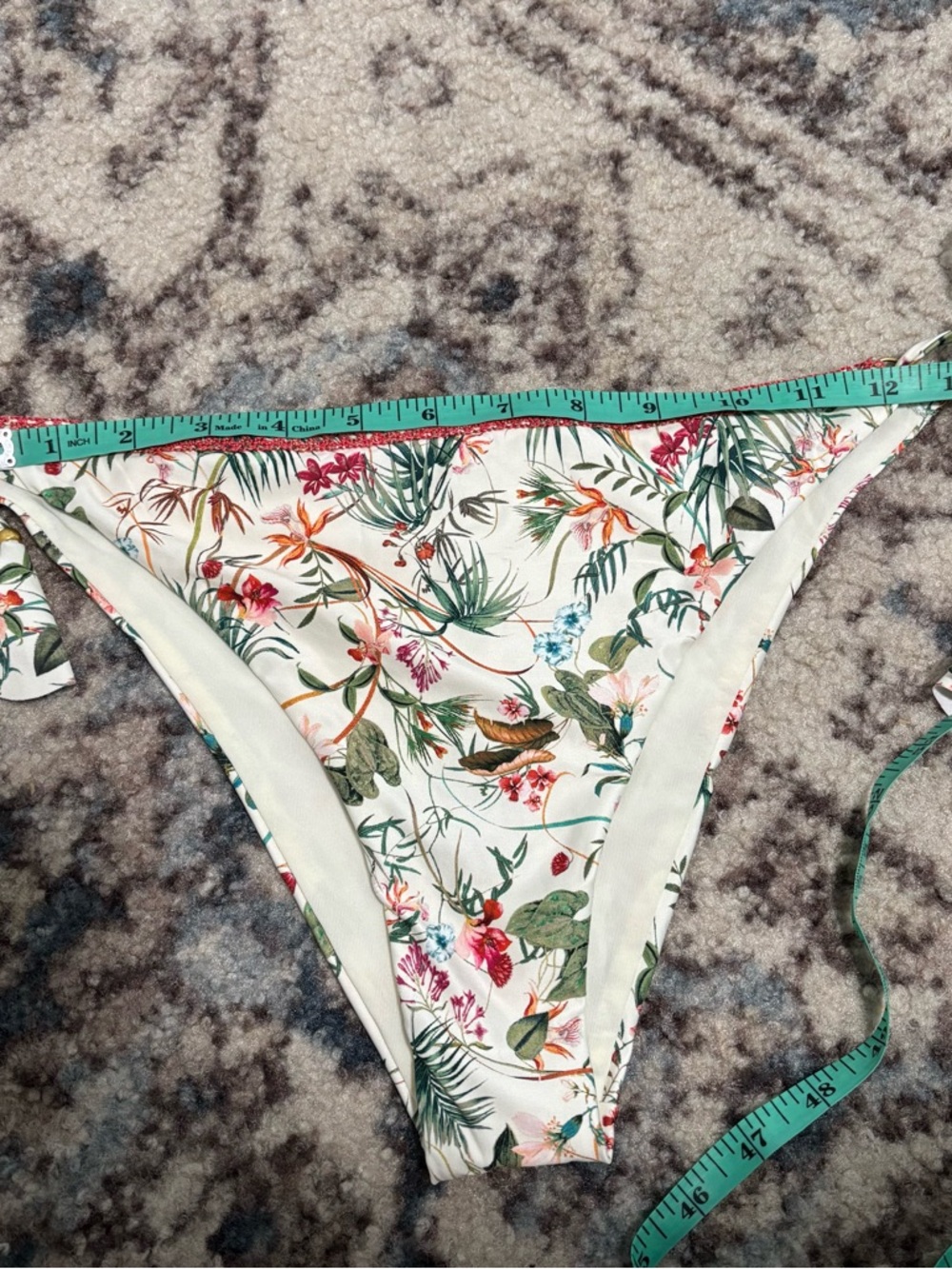 NEW Banana Moon Taka Kilifi Bikini Bottom Floral Tie-Side Bikini Bottom - Picture 6 of 9